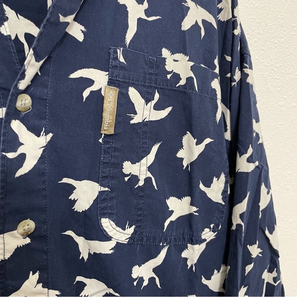 Vintage Columbia Long Sleeve Duck Shirt XXL - Picture 2 of 4